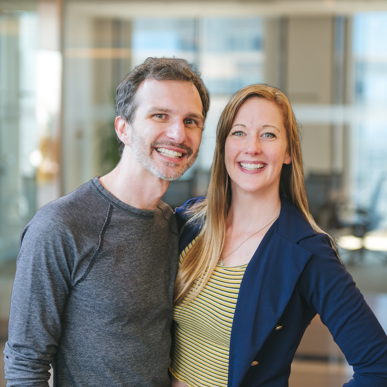Melissa LeEllen and Jesse Biondi are the CEO's and founders of Creative Global Branding. 
